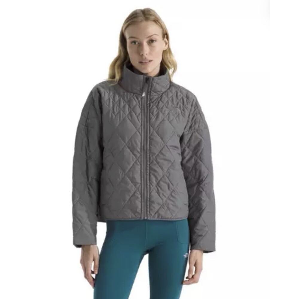 NWT - The North Face Women’s Diamond Peak Insulated Jacket-Smoked Pearl Size XL